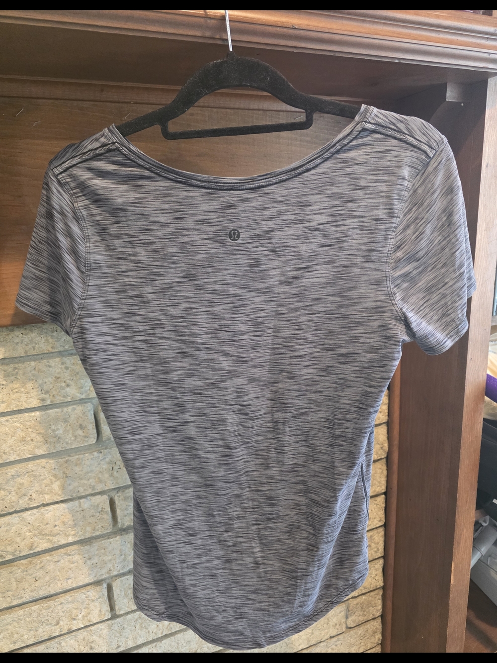 Lululemon Short-Sleeve - Gray Tee - Picture 5 of 5
